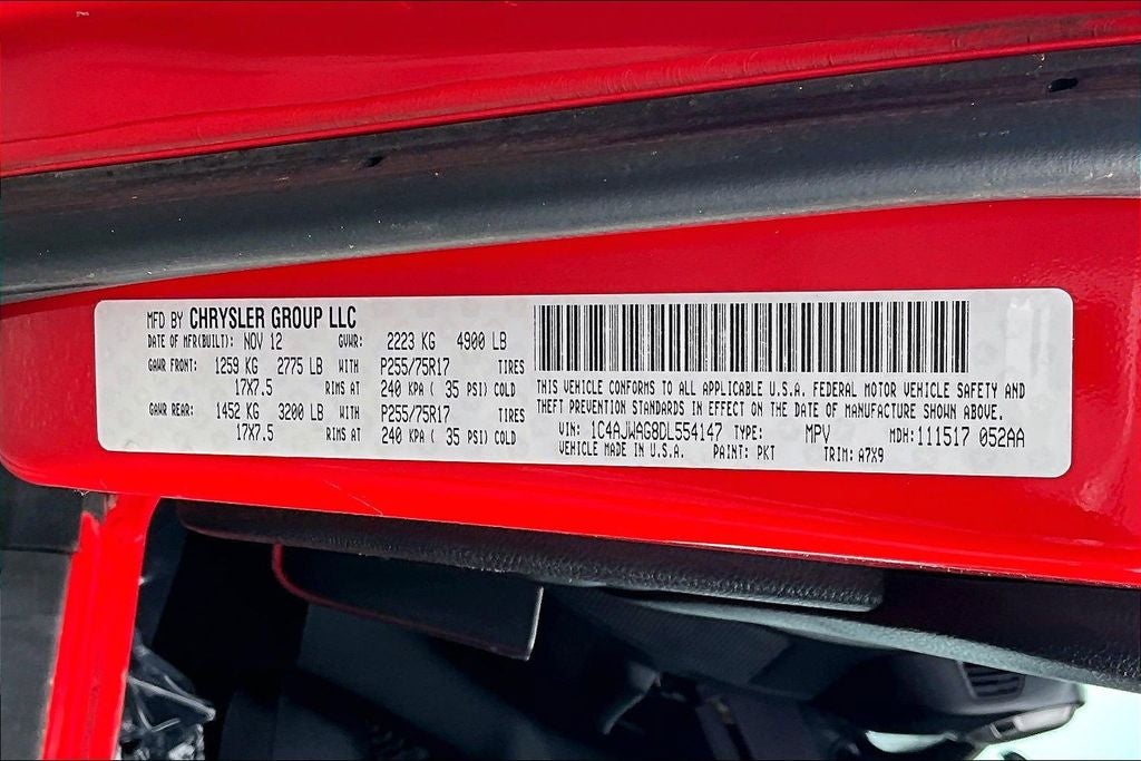 2013 Jeep Wrangler Sport