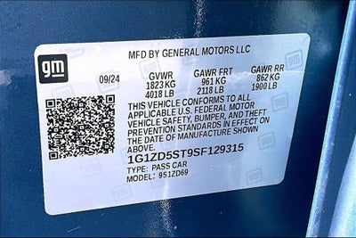 2025 Chevrolet Malibu LT 1LT