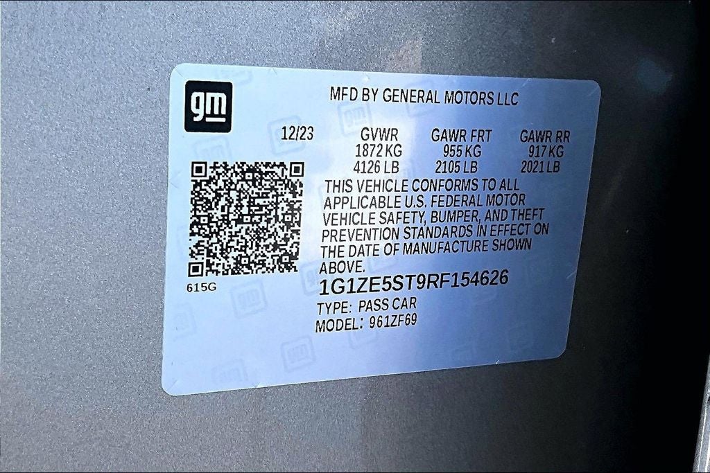 2024 Chevrolet Malibu LT 2LT