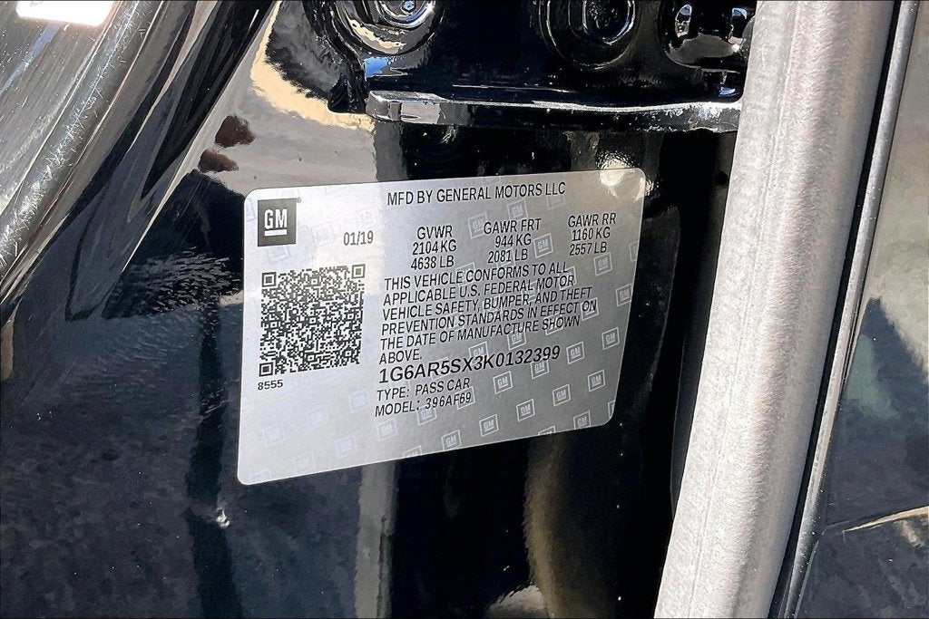 2019 Cadillac CTS 2.0L Turbo Luxury
