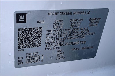 2018 Cadillac Escalade Luxury