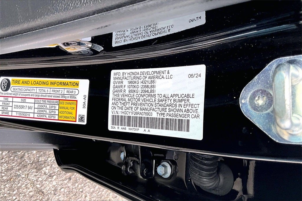 2024 Honda Accord LX