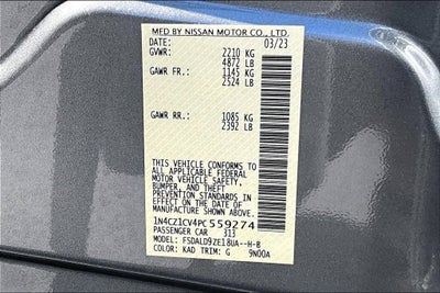 2023 Nissan Leaf SV Plus