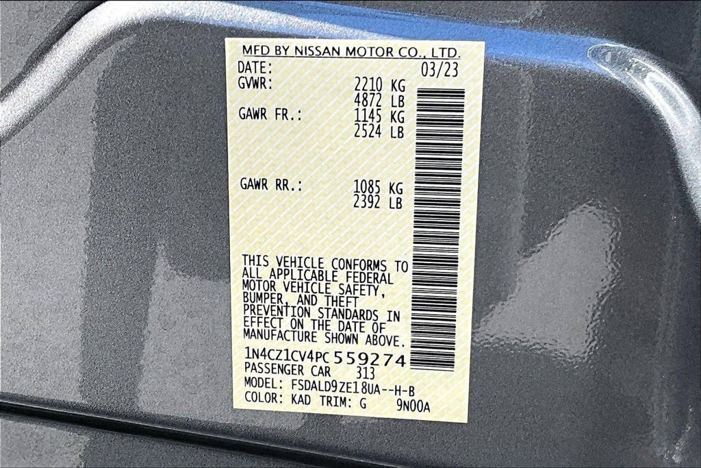 2023 Nissan Leaf SV Plus