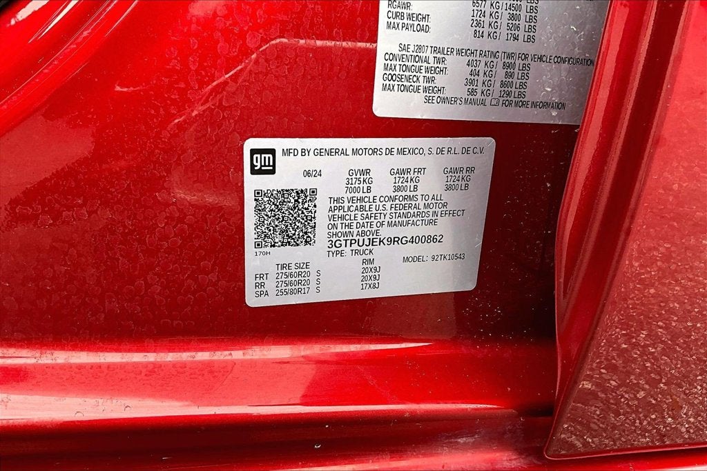 2024 GMC Sierra 1500 Elevation