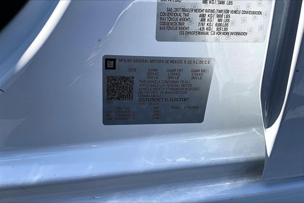 2020 GMC Sierra 1500 SLT