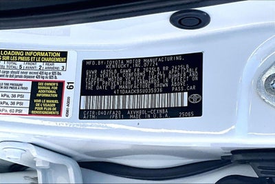 2025 Toyota Camry LE