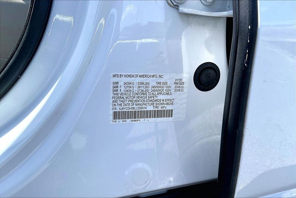 2020 Acura MDX Technology