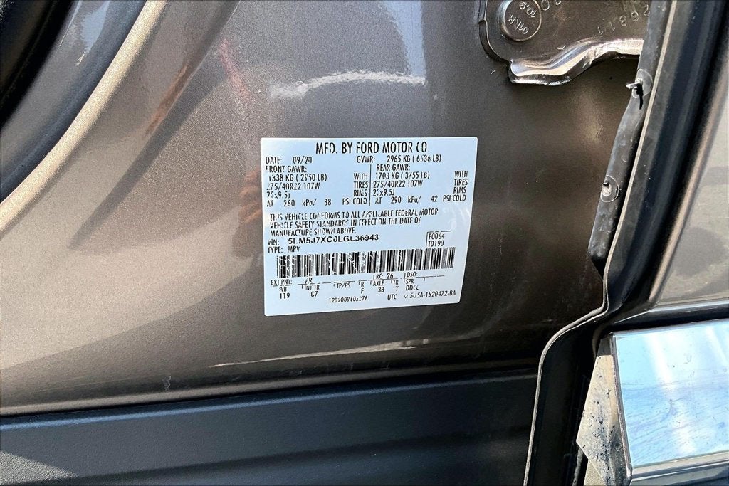 2020 Lincoln Aviator Reserve Premium