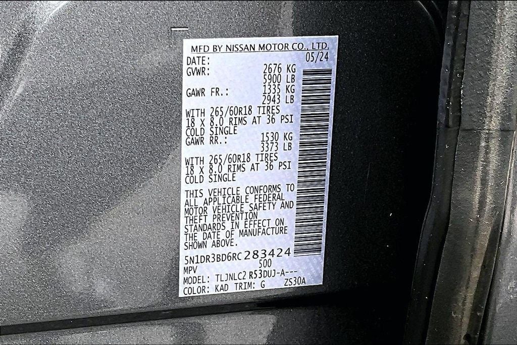 2024 Nissan Pathfinder Rock Creek