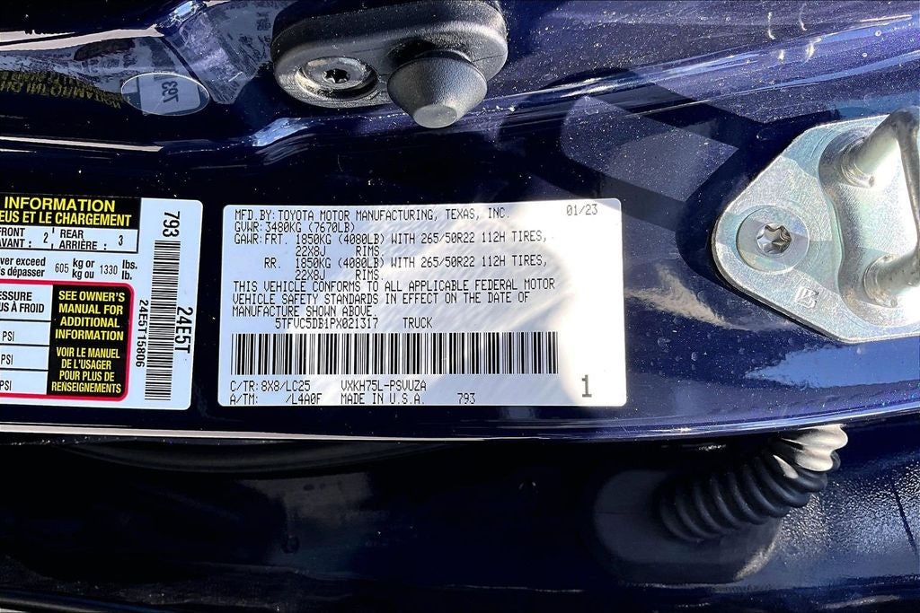 2023 Toyota Tundra Hybrid Capstone