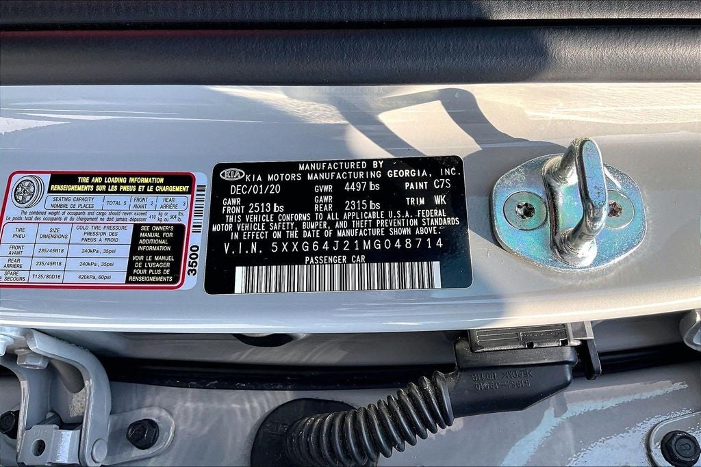 2021 Kia K5 GT-Line