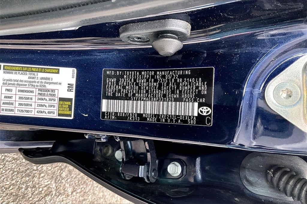 2022 Toyota Corolla LE