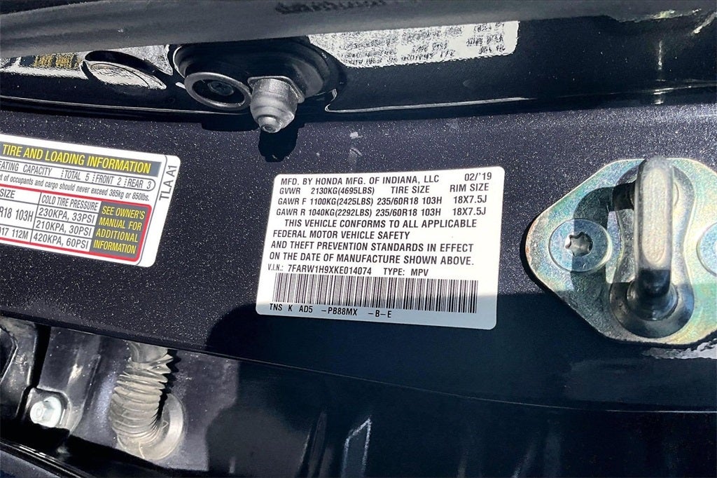 2019 Honda CR-V Touring