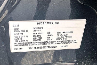 2026 Tesla Model Y Premium