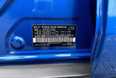 2027 Mitsubishi Outlander Sport Base
