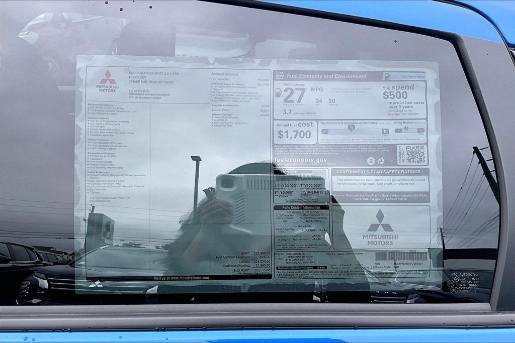2027 Mitsubishi Outlander Sport Base