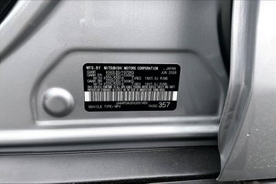 2027 Mitsubishi Outlander Sport Base