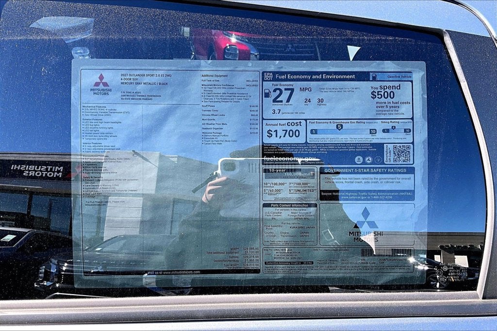 2027 Mitsubishi Outlander Sport Base