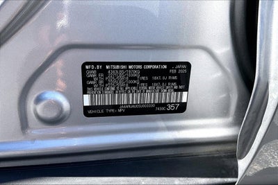 2025 Mitsubishi Outlander Sport 2.0 ES