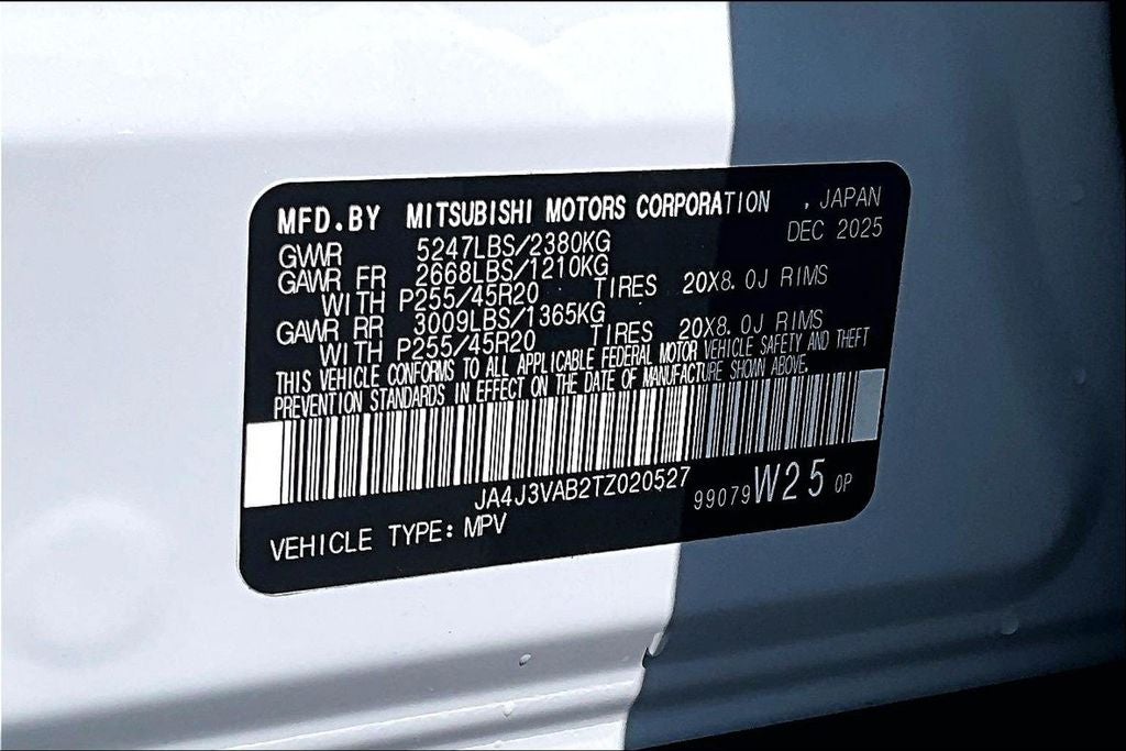 2026 Mitsubishi Outlander SE