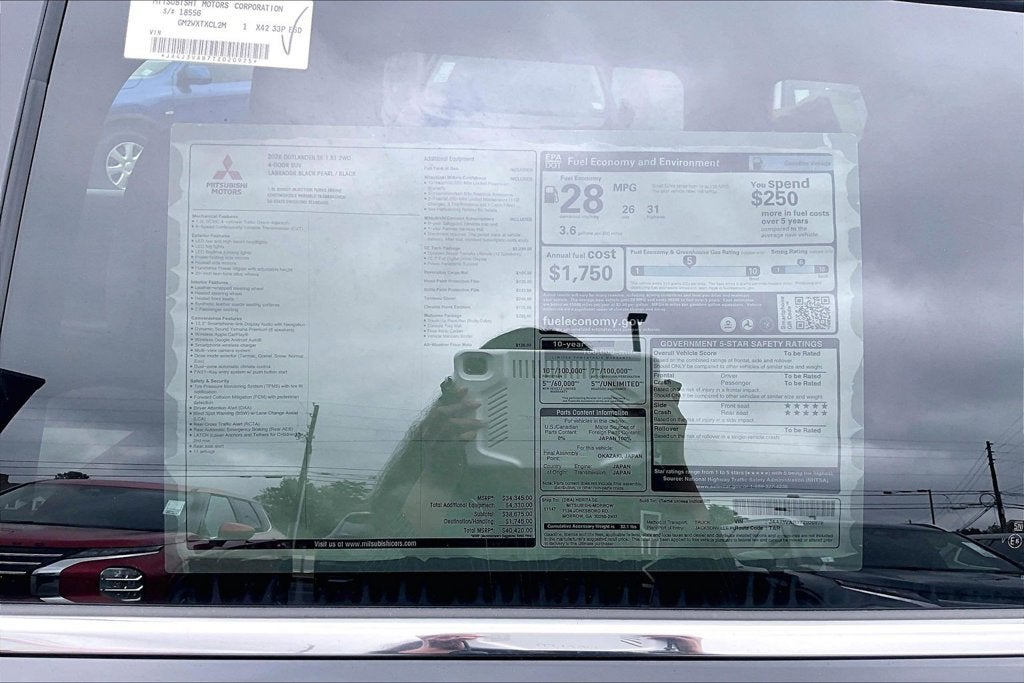 2026 Mitsubishi Outlander SE