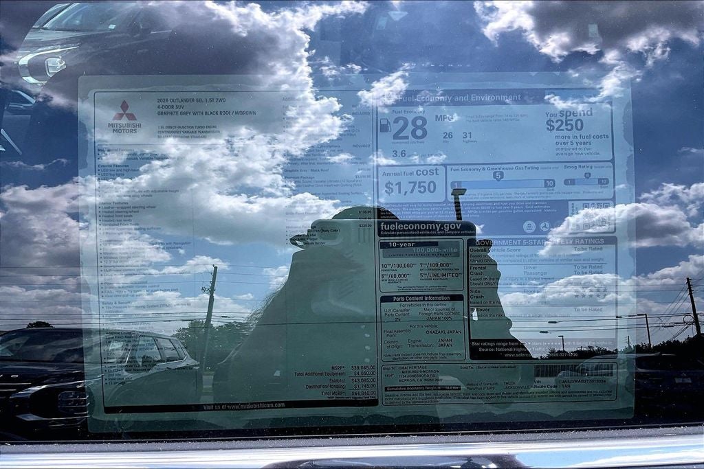 2026 Mitsubishi Outlander SEL