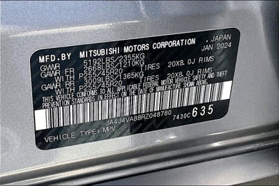 2024 Mitsubishi Outlander SE