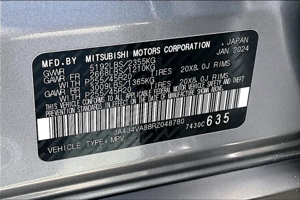 2024 Mitsubishi Outlander SE