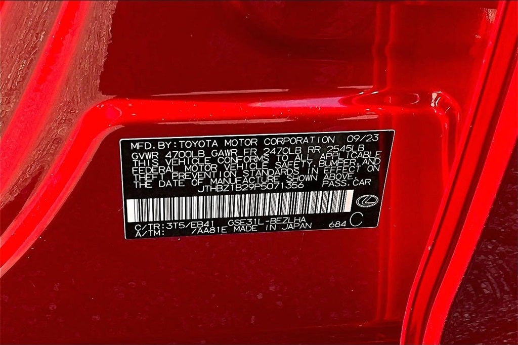 2023 Lexus IS 350 F SPORT Design