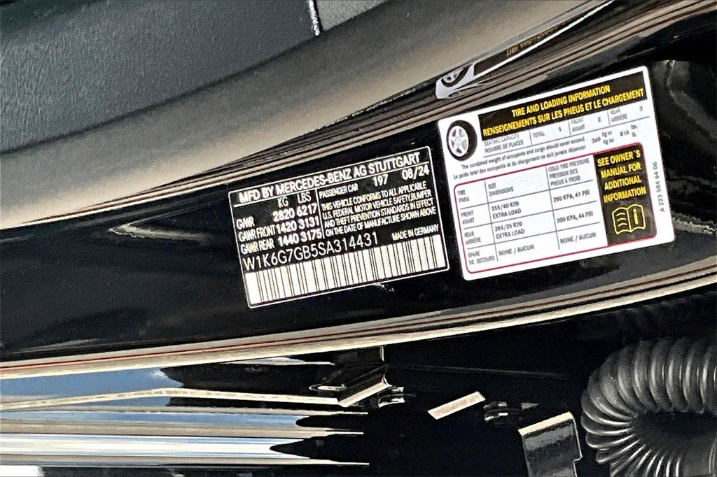 2025 Mercedes-Benz S-Class S 580 4MATIC®