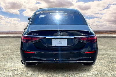 2025 Mercedes-Benz S-Class S 580 4MATIC®
