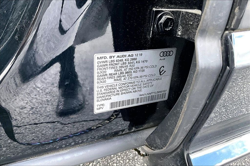 2020 Audi Q7 55 Premium Plus quattro