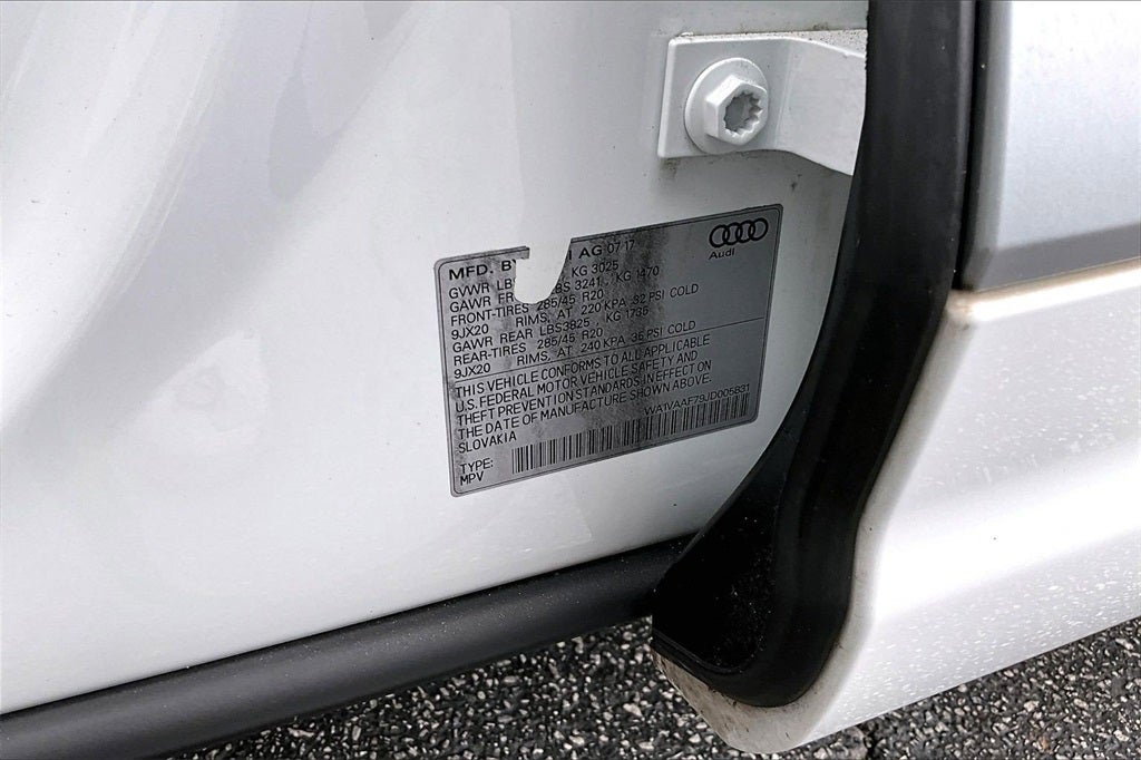 2018 Audi Q7 3.0T Prestige quattro