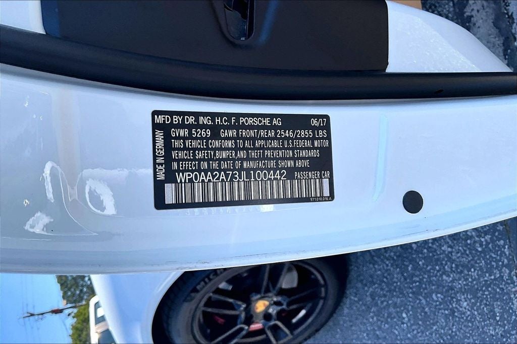 2018 Porsche Panamera 4